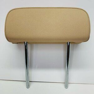 2004 - 10 BMW X3 Rear 2nd Row Left Or Right Seat Headrest Leather Beige OEM (1)